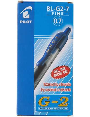 Pilot - G-2 - Bolígrafo Tinta De Gel - Azul - Punto Medio - (Caja 12 unidades)