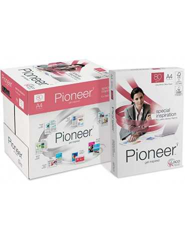 Pioneer Paper UWF A4 - Papel premium para impresora 2500 folios 80 g/m2, Blanco