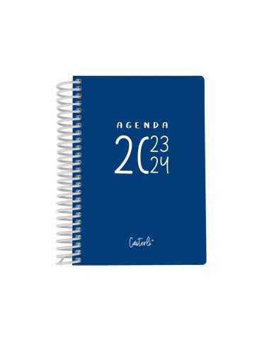 Casterli 84057-Azul - Agenda Escolar 2023-2024. A6 Basic Edition