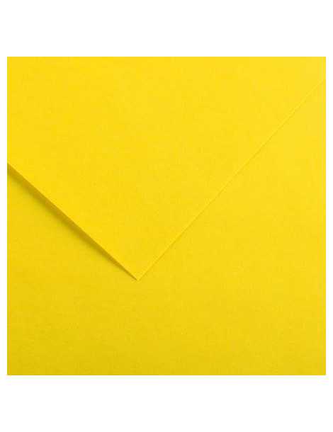 Hoja Iris® Vivaldi® A4, 185&nbsp;g/m², colores amarillo Canari 4&nbsp;–&nbsp;Lote de 50