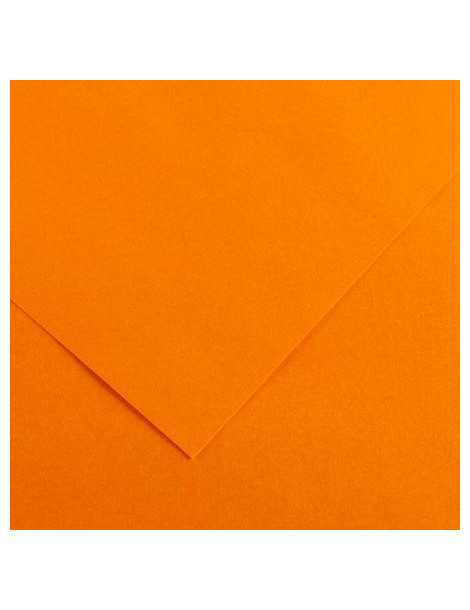 Hoja Iris® Vivaldi® 50&nbsp;X 65&nbsp;185&nbsp;g/m², Coloris Clementina 8&nbsp;–&nbsp;Lote de 25