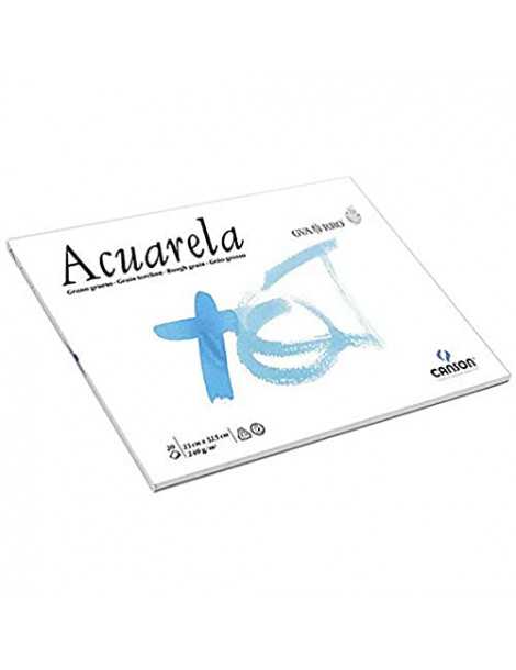 Guarro Acuarela 60% Grueso 240g Bloc Encolado 23x32,5 20H