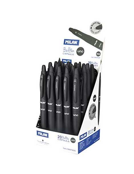 Milan 1765679220 - Pack de 20 boligrafos