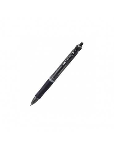 Pilot - Acroball - bolígrafo (clip-on retractable pen, negro, negro, fine, medio)