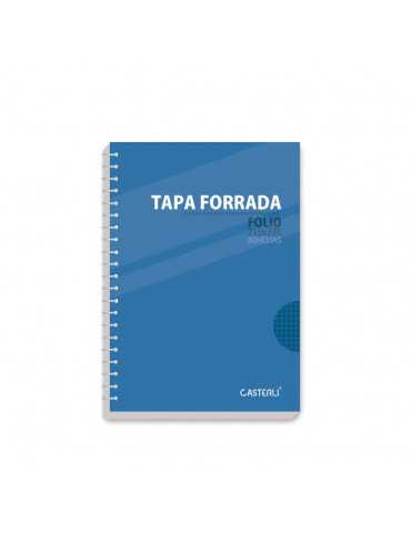 Casterli - Tapa Forrada, 80 hojas - A5 - Pauta 2,5 mm