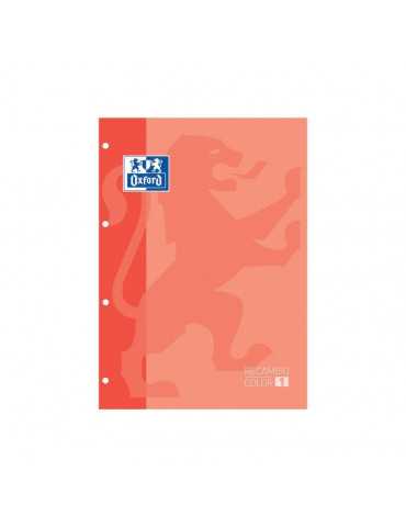 Recambio de Cuaderno Oxford Classic / A4-A4+/ 80 Hojas/ Melocotón