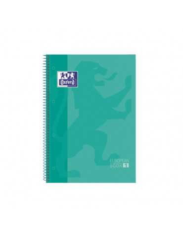 Oxford - Cuaderno School Europeanbook 1 tapa forrada 80 hojas verde menta