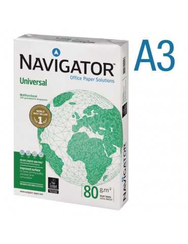Navigator A3 80 gr - Papel, paquete de 500 hojas (Segunda)