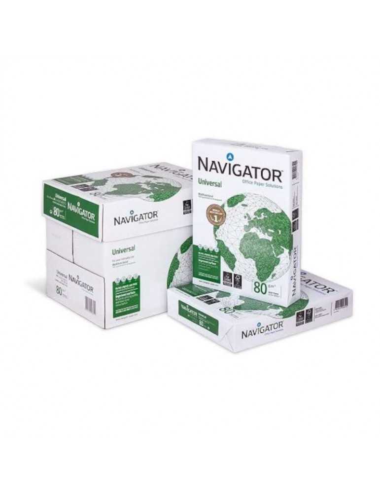 Caja de 2500 Folios Navigator Universal 5x Paquete 500 hojas A4