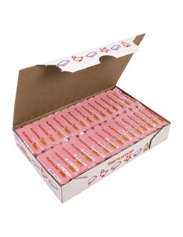 JOVI - Caja De Plastilina, 30 Pastillas 50 G, Color Rosa