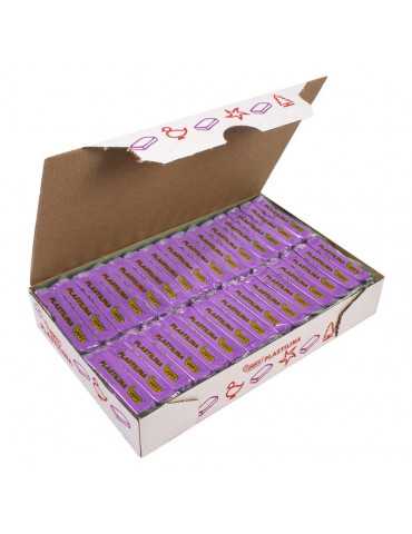 JOVI - Caja De Plastilina, 30 Pastillas 50 G, Color Lila