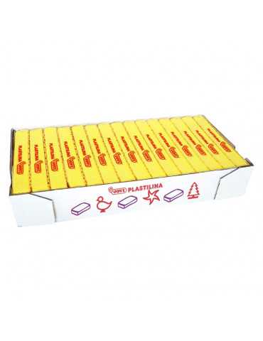 JOVI - Caja de plastilina, 30 pastillas 150 g, color amarillo claro